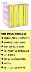 فیلتر کیسه ای هواساز