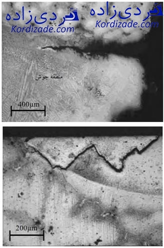 ترک پره توربین گازی ge