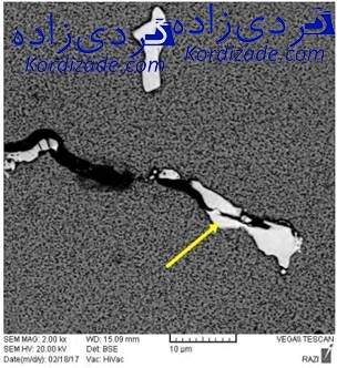ترک پره توربین گازی