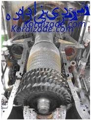 شکست پره متحرک توربین گازی ge